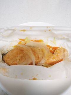 鮭のちゃんちゃん焼き(包み焼き)-レシピのメイン写真