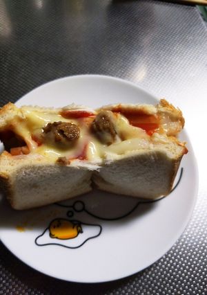 チーズハットグ風トースト-レシピのメイン写真