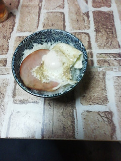 ハムエッグ丼-レシピのメイン写真