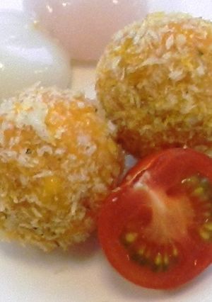 かぼちゃコロッケ風(透析食)-レシピのメイン写真