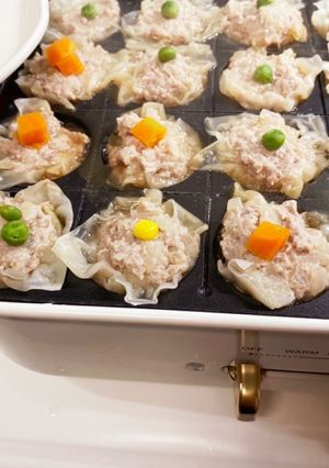 たこ焼き機で超簡単◎肉汁たっぷり焼売-レシピのメイン写真