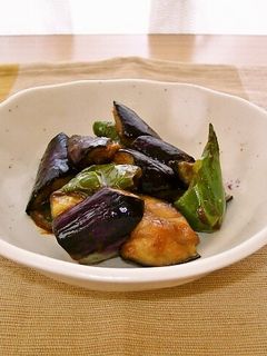 揚げなすの味噌和え(透析食)-レシピのメイン写真