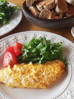 朝ごはん!オムレツ-レシピのメイン写真