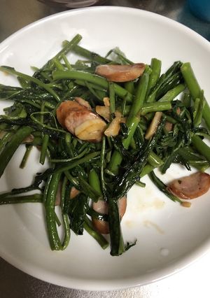空芯菜の炒め物-レシピのメイン写真
