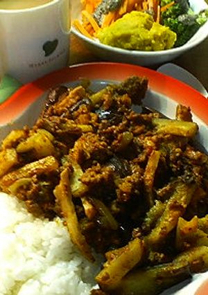 カレー味の麻婆茄子-レシピのメイン写真
