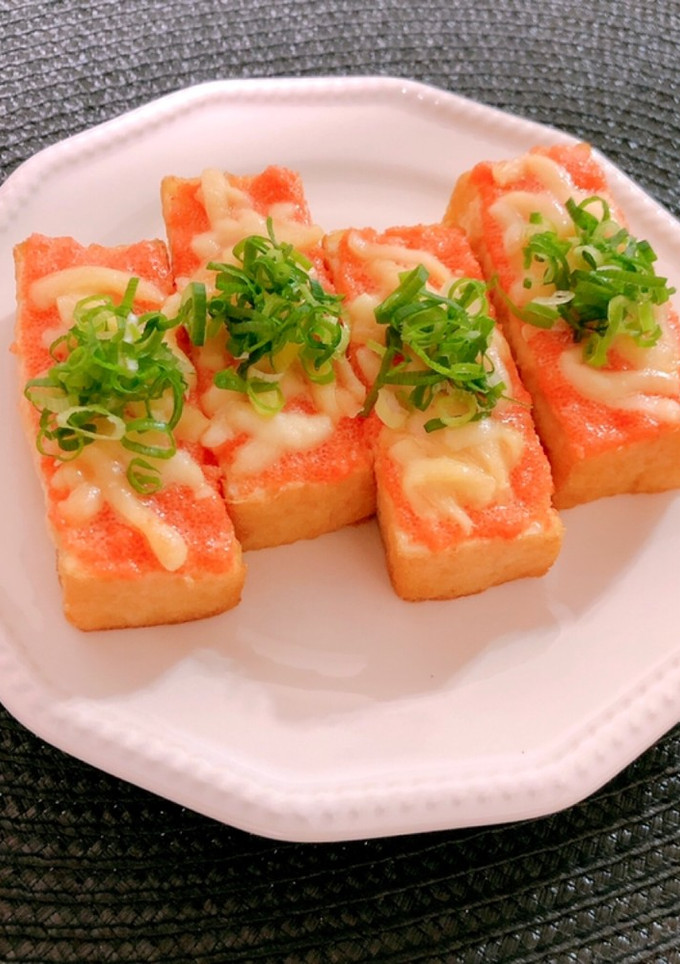 厚揚げの明太チーズ焼き-レシピのメイン写真