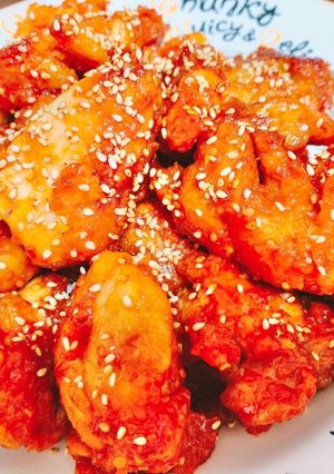 ご飯がススム！ヤンニョムチキン☆-レシピのメイン写真