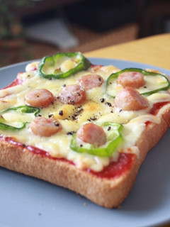 ピザソースなし!簡単本格ピザトースト-レシピのメイン写真