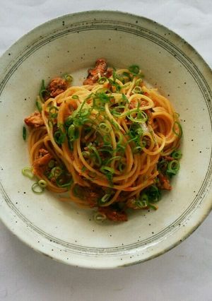 簡単☆鯖缶でパスタ-レシピのメイン写真