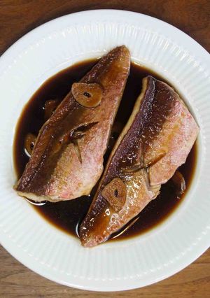 ほうぼう（魚）のにんにく醤油煮-レシピのメイン写真