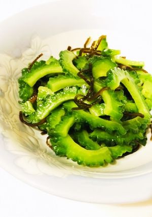 ゴーヤの塩昆布ごま油和え-レシピのメイン写真