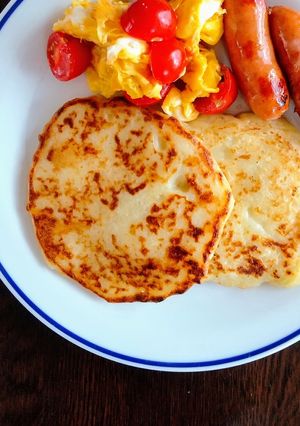 茹でジャガイモのパンケーキ風-レシピのメイン写真