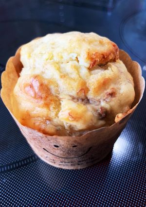 甘さ控え目バナナチーズマフィン-レシピのメイン写真