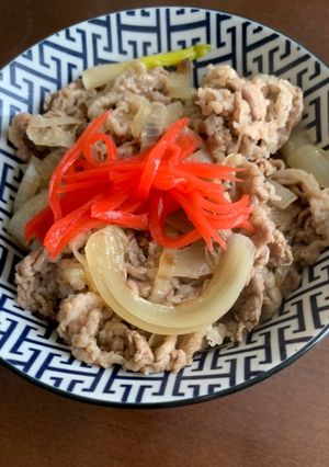 シンプル牛丼-レシピのメイン写真