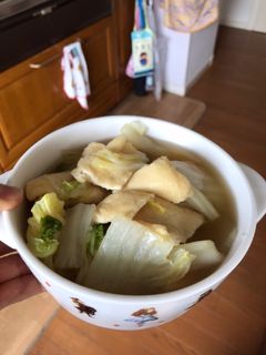 白菜と油揚げの白だし煮-レシピのメイン写真