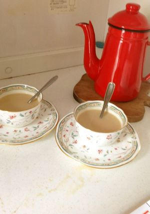 ほろにがコーヒー牛乳-レシピのメイン写真