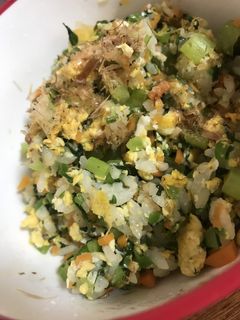 小松菜和風炒飯-レシピのメイン写真