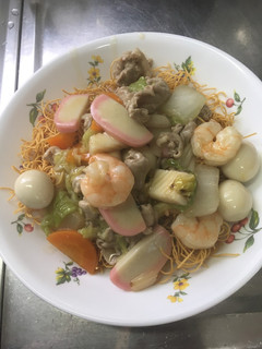 簡単!海鮮皿うどん-レシピのメイン写真