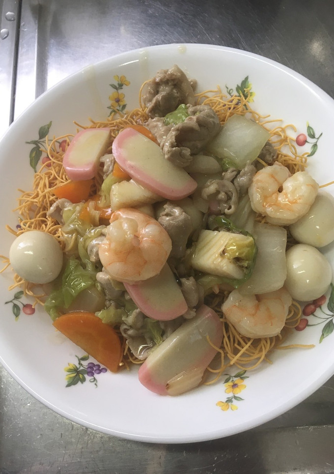 簡単！海鮮皿うどん-レシピのメイン写真