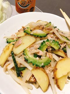 ゴーヤの炒め物-レシピのメイン写真