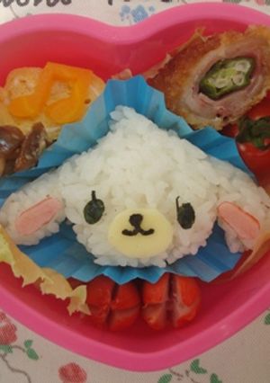 キャラ弁♪しろうさ-レシピのメイン写真