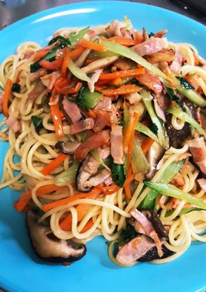 シャンタンで塩焼きパスタ-レシピのメイン写真