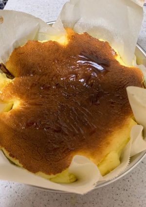 流行りのバスクチーズケーキ-レシピのメイン写真