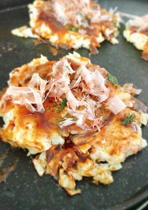おいしいお好み焼きの生地(^-^)p-レシピのメイン写真