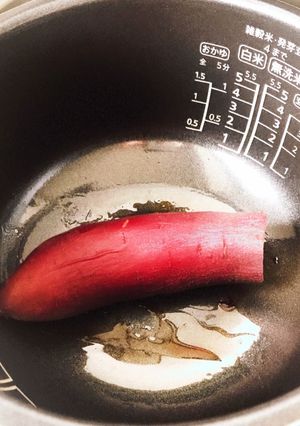 炊飯器で簡単！蜜たっぷり焼き芋-レシピのメイン写真