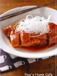 酢豚味の照り煮チキン♡-レシピのメイン写真