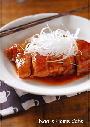 酢豚味の照り煮チキン♡-レシピのメイン写真
