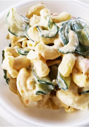 男飯☆レンジで簡単『マカロニサラダ』-レシピのメイン写真
