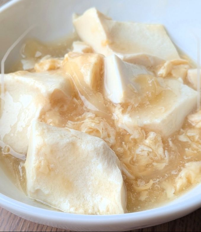 めんつゆで簡単！とろ〜り温まる卵あんかけ豆腐-レシピのメイン写真