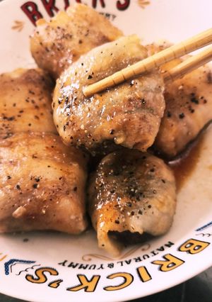 チーズin肉巻き♥️照焼ソース-レシピのメイン写真