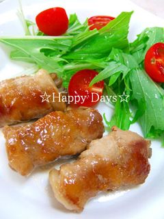 旦那が絶賛♡舞茸の豚肉巻き♡-レシピのメイン写真