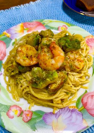 手作りソース♪ジェノベーゼパスタ♪-レシピのメイン写真