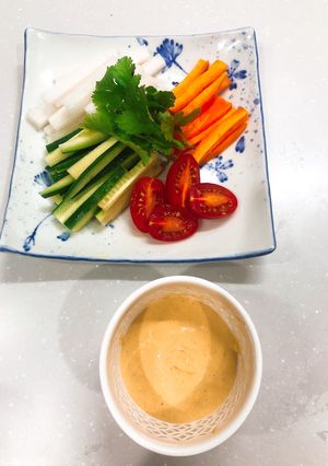 セブンイレブンの野菜スティックのソース-レシピのメイン写真