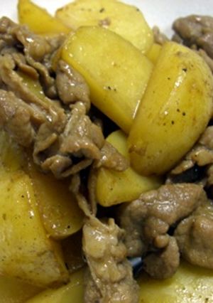 豚肉と新じゃがのオイスターソース炒め-レシピのメイン写真
