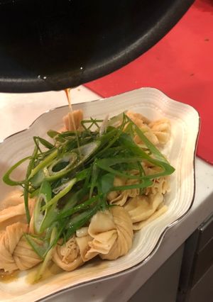 中国湯葉のネギソースがけ-レシピのメイン写真