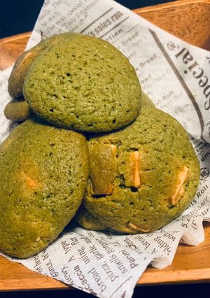 HMor小麦粉！抹茶チョコチップクッキー-レシピのメイン写真