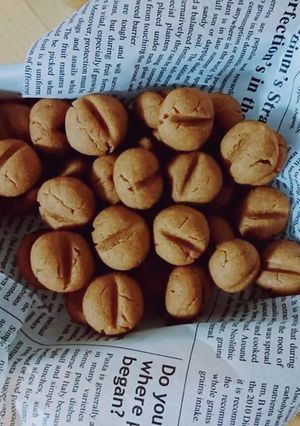 バター・卵不使用❣️コーヒー豆風クッキー-レシピのメイン写真