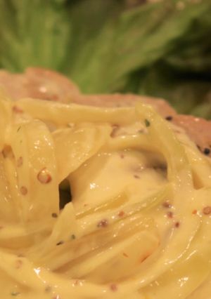 豚ヒレ肉のオニオンクリームソースステーキ-レシピのメイン写真