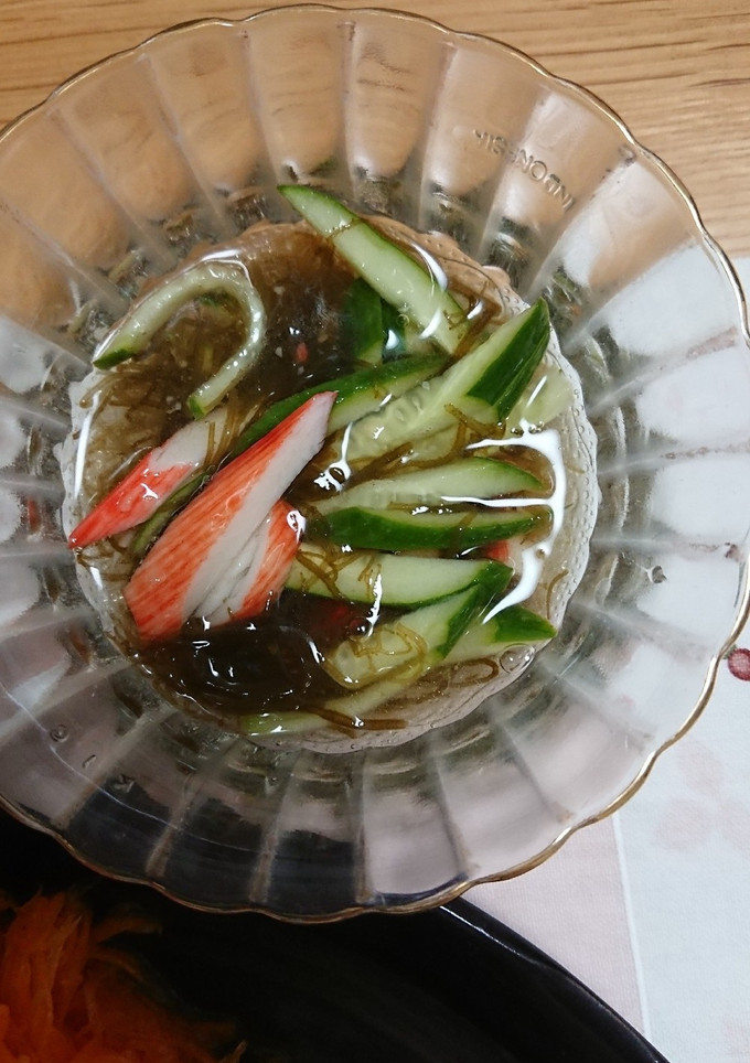 もずくの酢の物-レシピのメイン写真