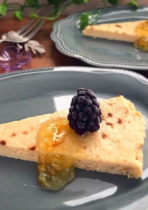 水切りなし!ヨーグルトのチーズケーキ♪-レシピのメイン写真