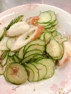 きゅうりとちくわのおかかポン酢和え-レシピのメイン写真