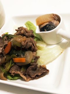 電子レンジで簡単!牛肉のオイスター炒め-レシピのメイン写真