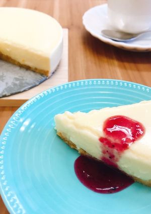 ホワイトチョコで！簡単レアチーズケーキ-レシピのメイン写真