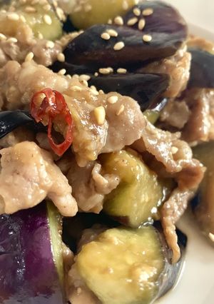 爆速!ナスと豚肉のピリ辛味噌炒め-レシピのメイン写真