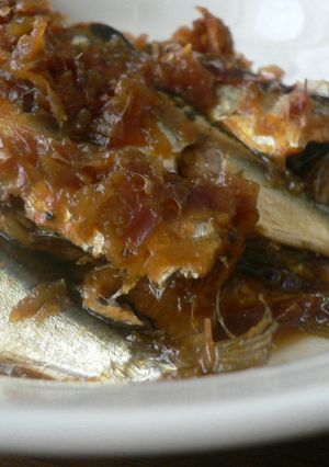 骨まで食べれる♪いわしの梅おかか煮☆-レシピのメイン写真