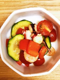 夏野菜の和風ガーリック炒め-レシピのメイン写真